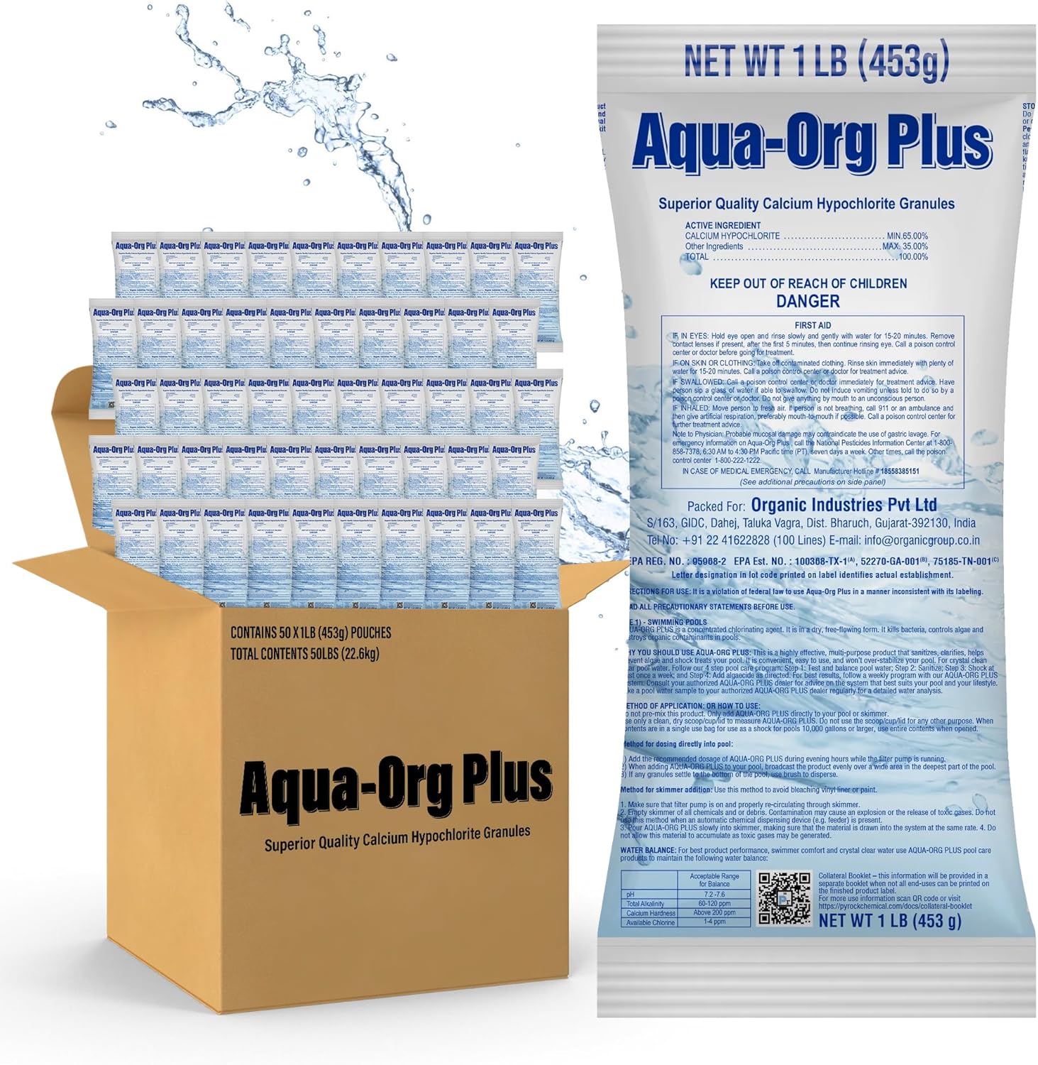 Pool Shock Chlorine - Calcium Hypochlorite 65%