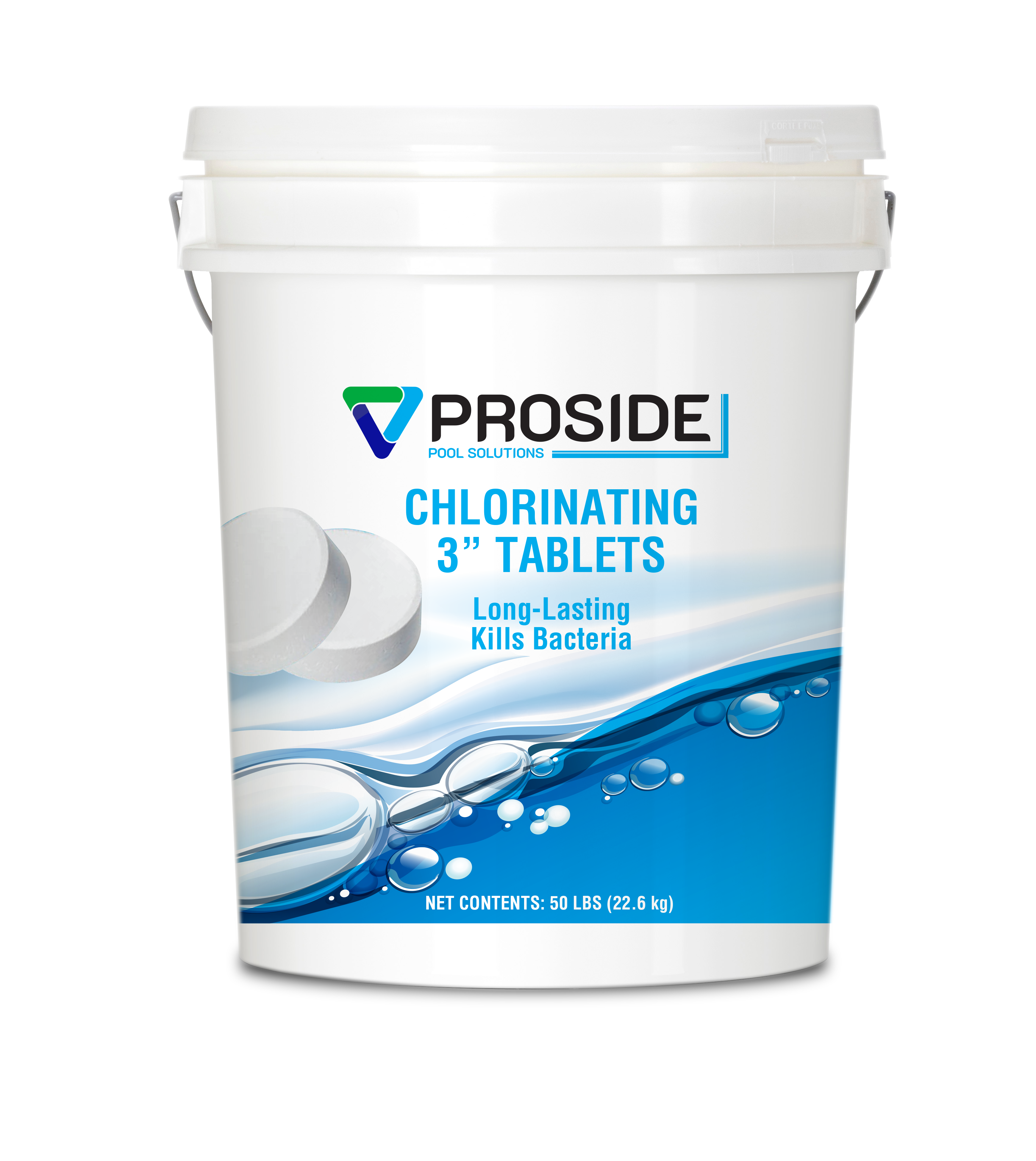 3 Inch Chlorine Tabs - TriChlor Tablets TCCA90