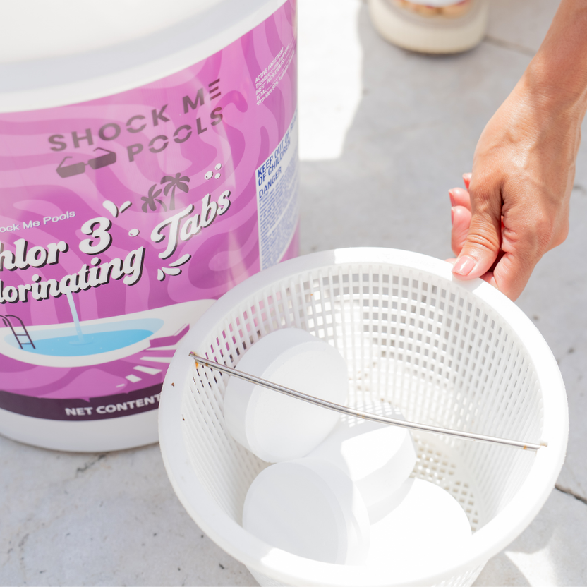 Trichlor 3 Inch Pool Tablets – Shock Me Pools