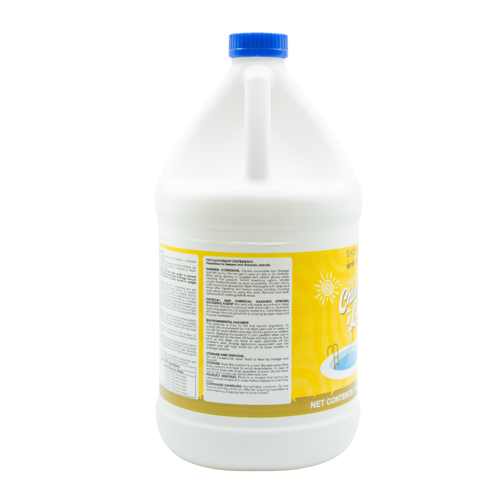 Pool Shock Chlorinating Liquid - Sodium Hypochlorite 10%
