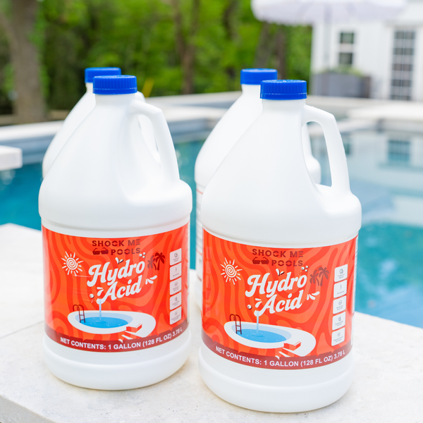 Hydro Acid - Etches Concrete + Pool PH Control