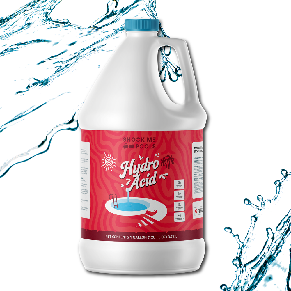 Hydro Acid - Etches Concrete + Pool PH Control
