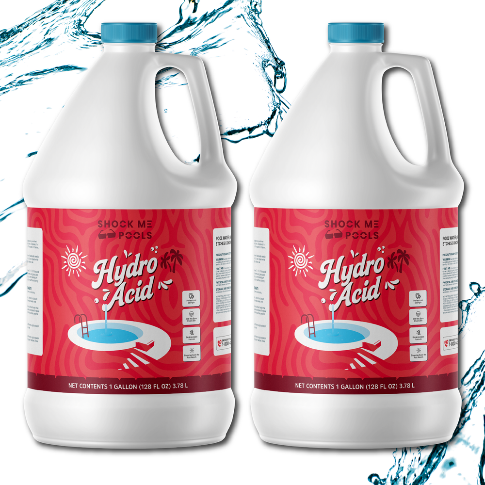 Hydro Acid - Etches Concrete + Pool PH Control