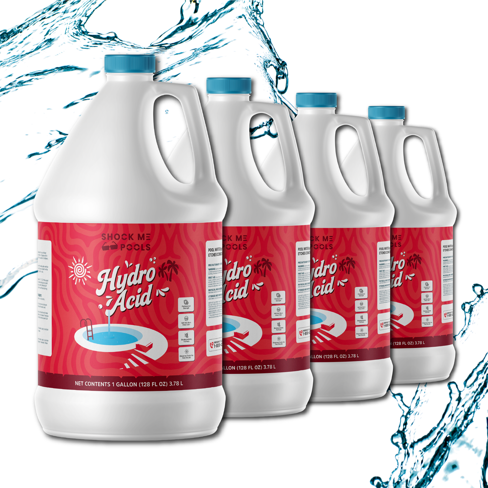 Hydro Acid - Etches Concrete + Pool PH Control