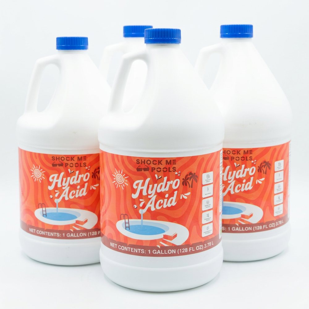 Hydro Acid - Etches Concrete + Pool PH Control