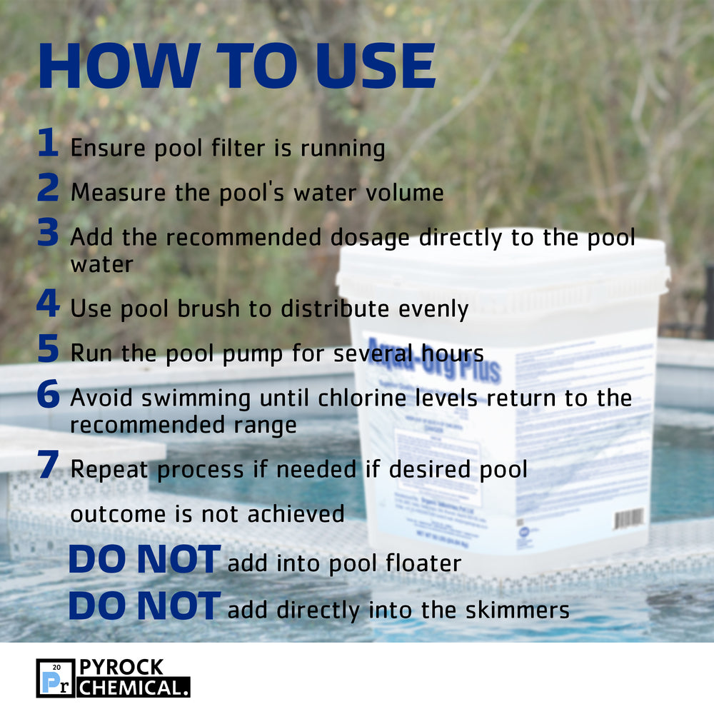 Pool Shock Chlorine - Calcium Hypochlorite 65%