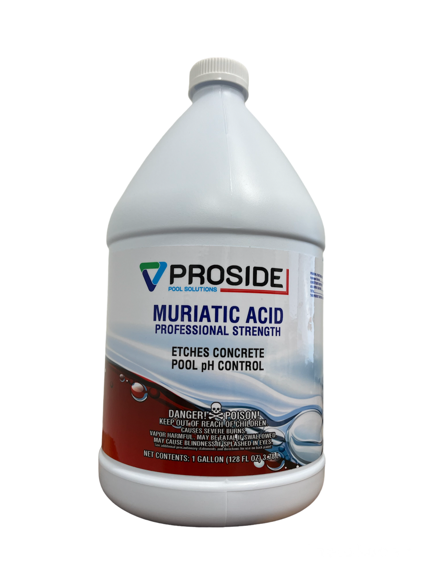 Muriatic Acid - Proside Pool PH Down & Concrete Etching