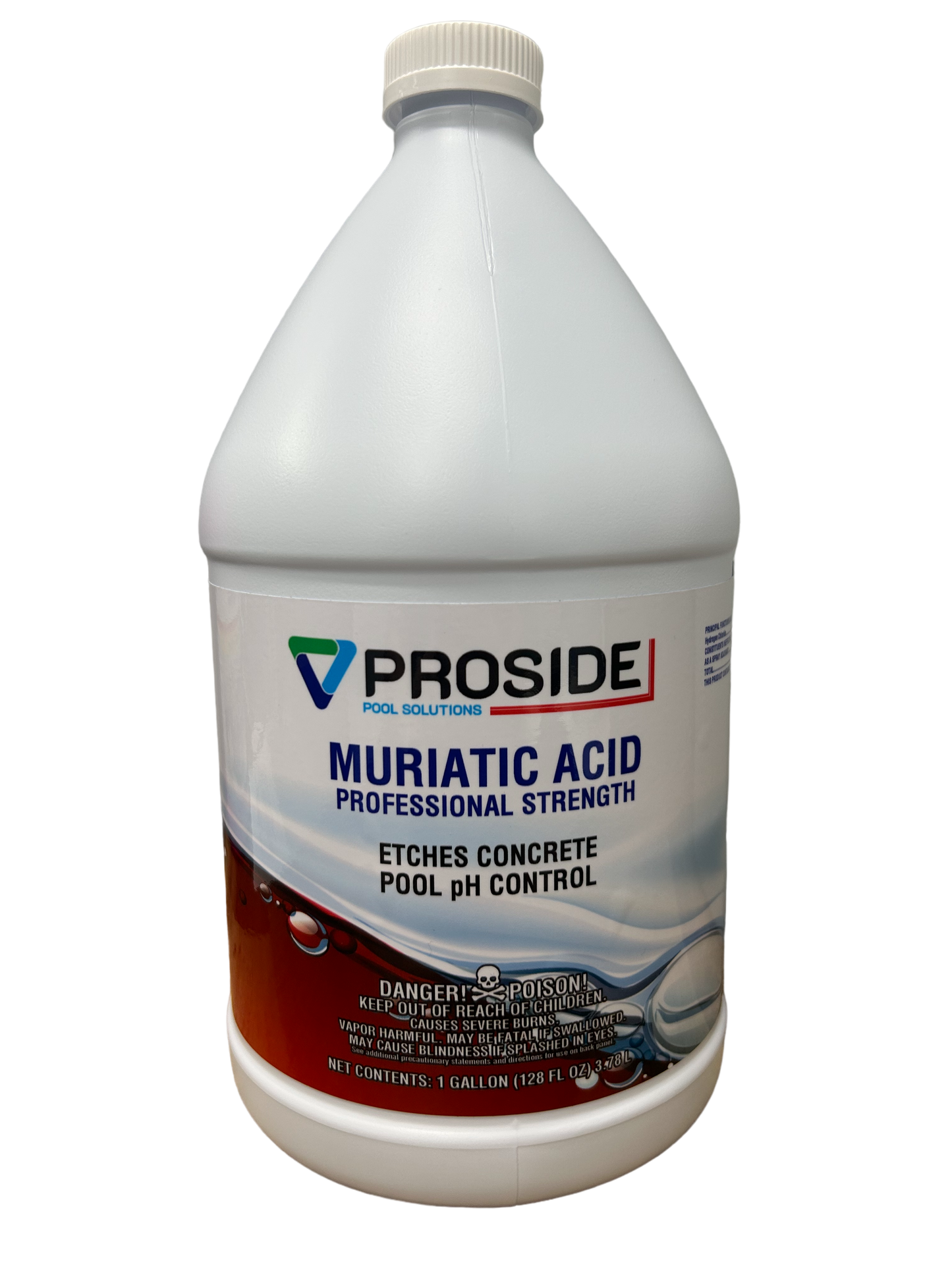 Muriatic Acid - Proside Pool PH Down & Concrete Etching