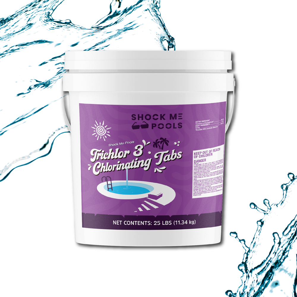 Trichlor 3 Inch Pool Tablets - TCCA90